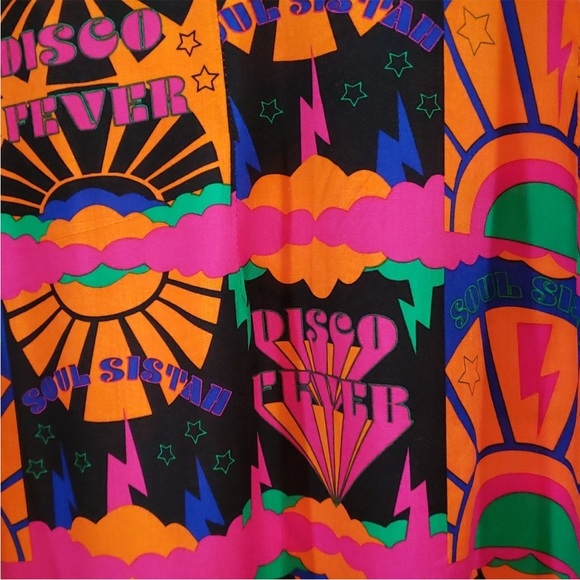 NWT NEVER FULLY DRESSED DISCO GROOVE MIDI DRESS - 4 - Picture 6 of 10